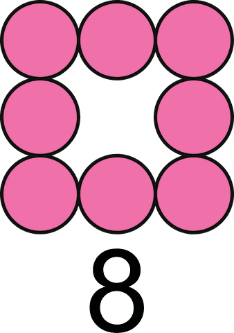eight dots in a ring