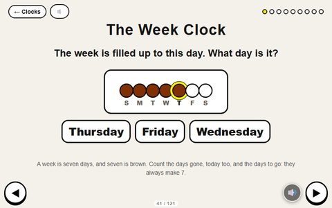 The Week Clock
